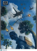 Scarif Attack 2026 Topps Star Wars Galaxy Refractor #67
