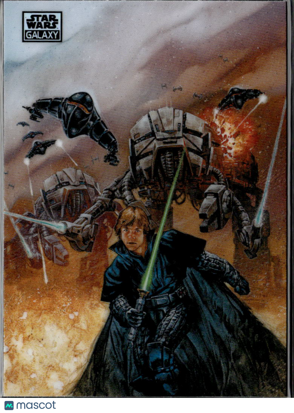 New Day for Luke Skywalker 2026 Topps Star Wars Galaxy Refractor #97