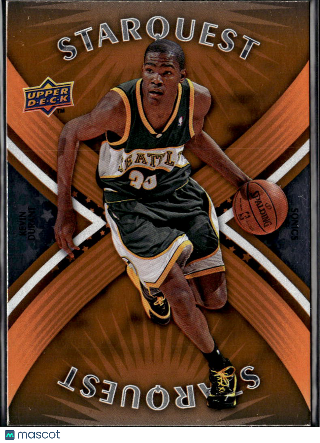 Kevin Durant 2008 Upper Deck Starquest Uncommon Seattle SuperSonics