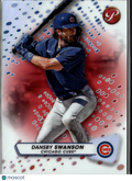 Dansby Swanson 2023 Topps Pristine Red Refractor 2/5 Chicago Cubs