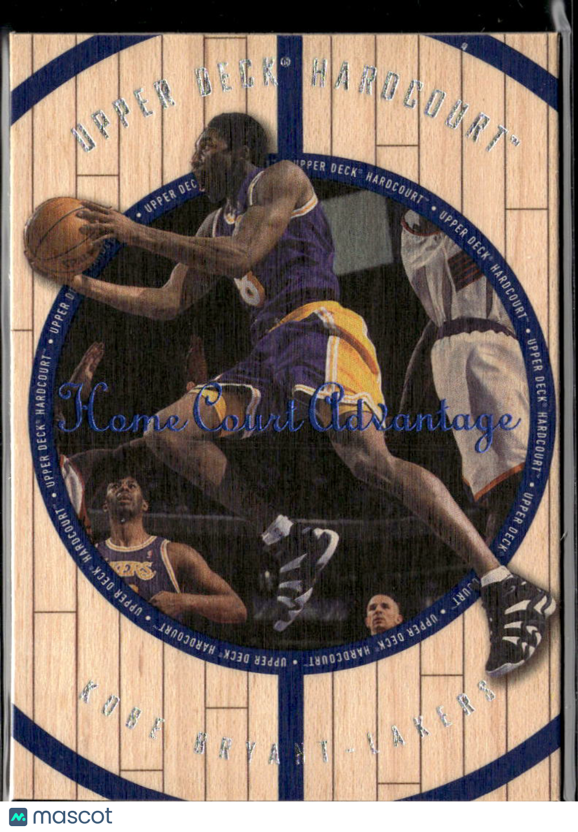 Kobe Bryant 1998 Upper Deck Hardcourt Home Court Advantage Blue LA Lakers