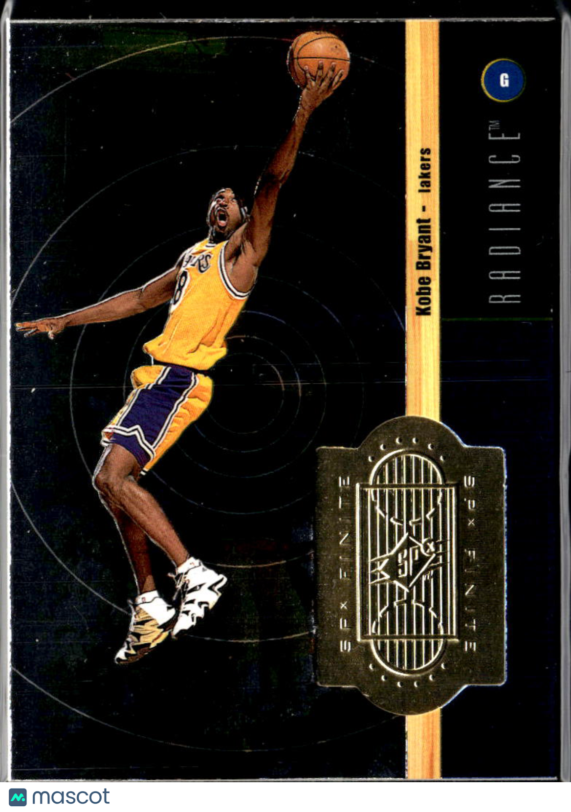 Kobe Bryant 1998-99 Upper Deck SPx Finite Radiance 3694/5000 Los Angeles Lakers