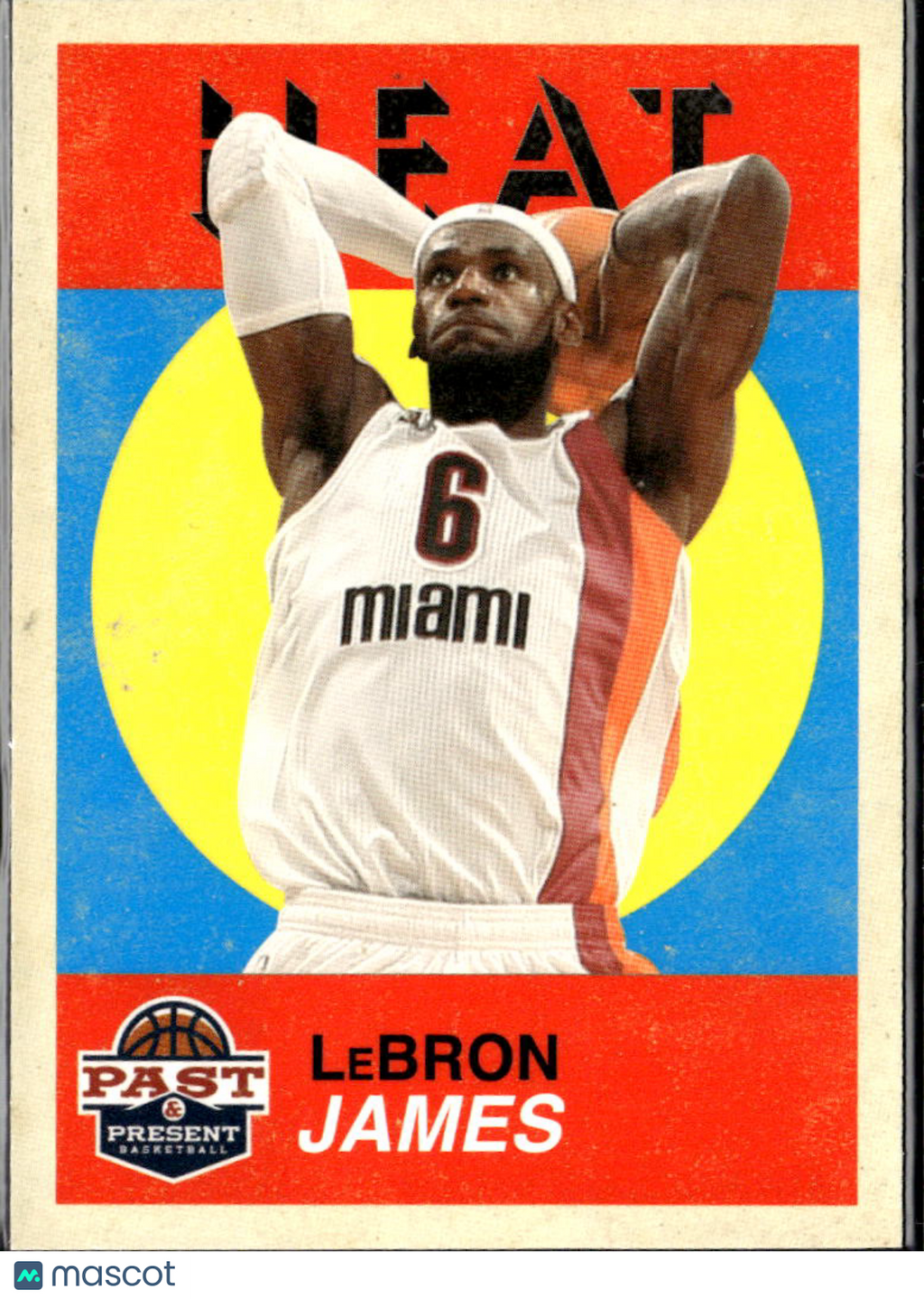LeBron James 2010 Panini Past & Present SSP SHORTPRINT #13 Miami Heat