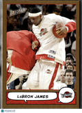 LeBron James 2003 Topps Bazooka GOLD #100 Cleveland Cavaliers