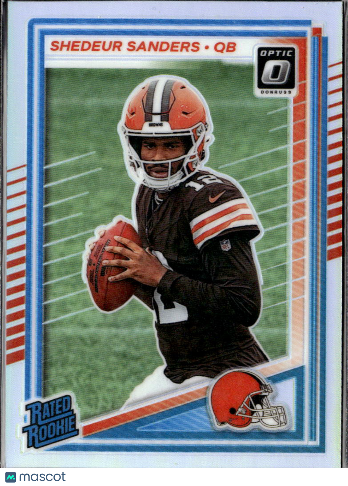 Shedeur Sanders 2025 Optic Rated Rookie HOLO RC Cleveland Browns
