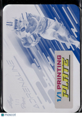 Ollie Gordon II 2025 Leaf Eclectic RC Cyan Printing Plate Oklahoma State 1/1