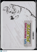 Ollie Gordon II 2025 Leaf Eclectic RC Black Printing Plate Oklahoma State 1/1