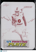 Ollie Gordon II 2025 Leaf Eclectic RC Magenta Printing Plate Oklahoma State 1/1