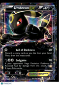 Umbreon EX 2016 Fates Collide Holo Rare #55/124
