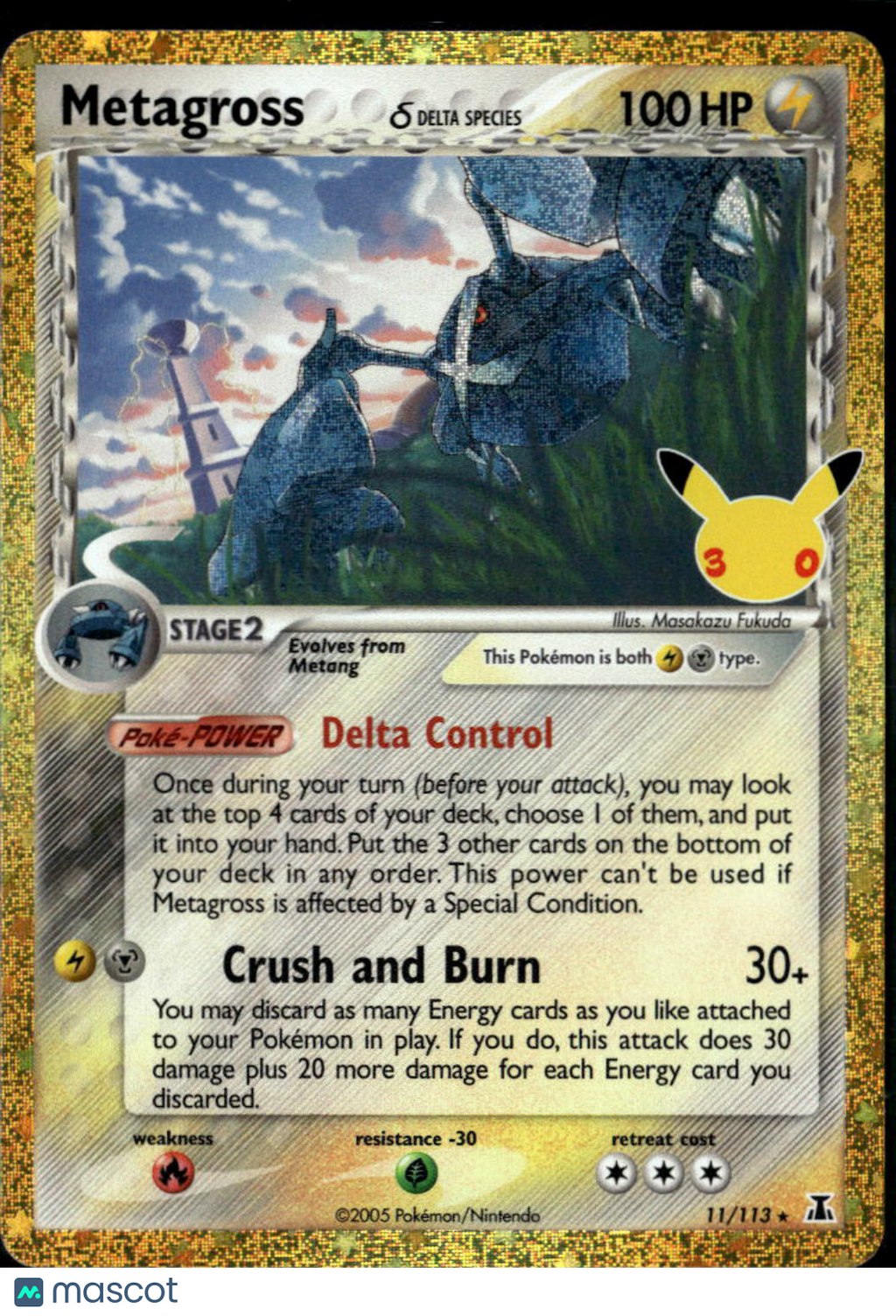 Metagross 2021 Celebrations Holo Rare #11/113