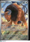 Tauros 2026 Chaos Rising Holo Secret Rare #96/86