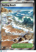 Surfing Beach 2026 Chaos Rising Holo Secret Rare FA SAR #114/86