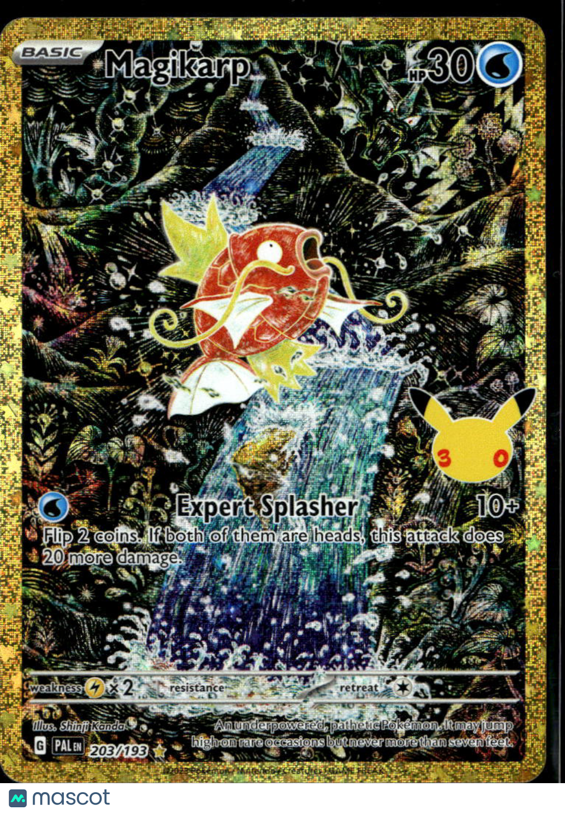 Magikarp 2023 Paldea Evolved Holo Secret Rare #203/193