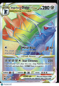 Origin Forme Dialga VSTAR 2022 Astral Radiance Rainbow Secret Rare HR #198/189