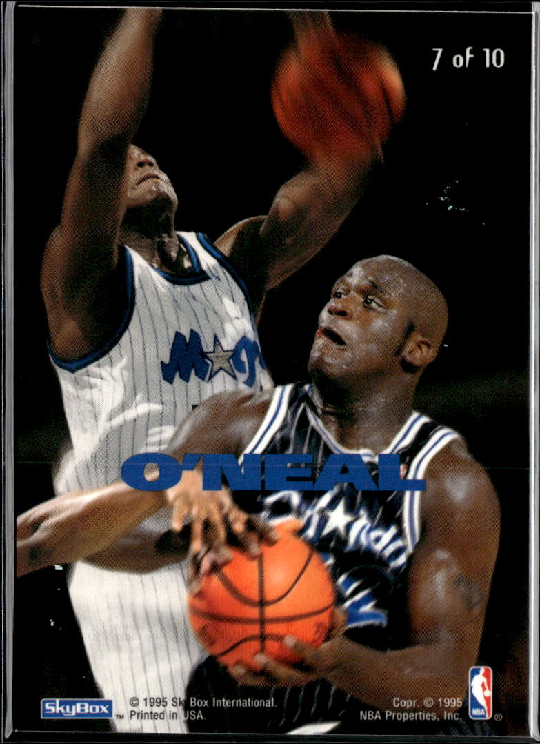 Shaquille O'Neal 1994-95 SkyBox N-Tense #7 Orlando Magic