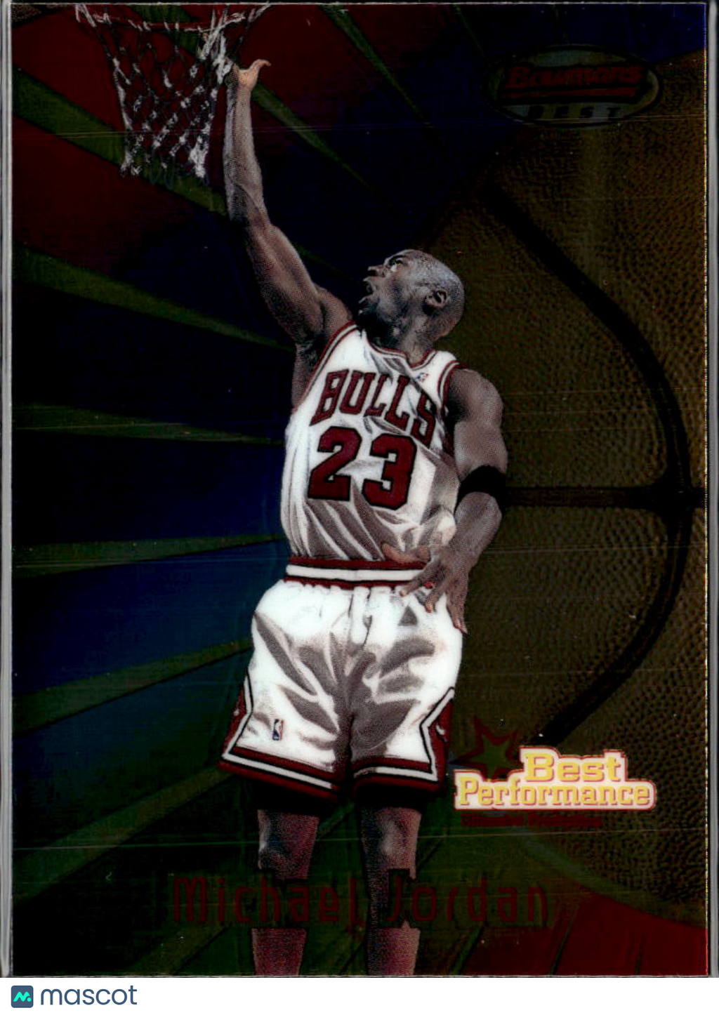 Michael Jordan 1997-98 Bowman's Best Best Performance #96 Chicago Bulls