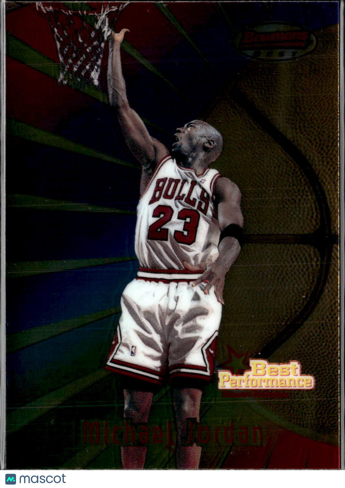 Michael Jordan 1997-98 Bowman's Best Best Performance #96 Chicago Bulls