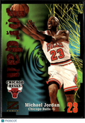 Michael Jordan 1997-98 SkyBox Z-Force #23 Chicago Bulls