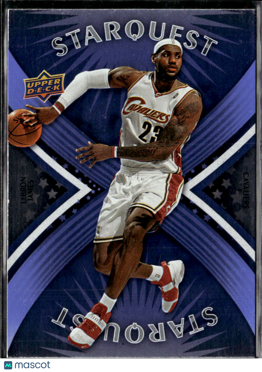 LeBron James 2008 Upper Deck StarQuest Rare Blue Cleveland Cavaliers