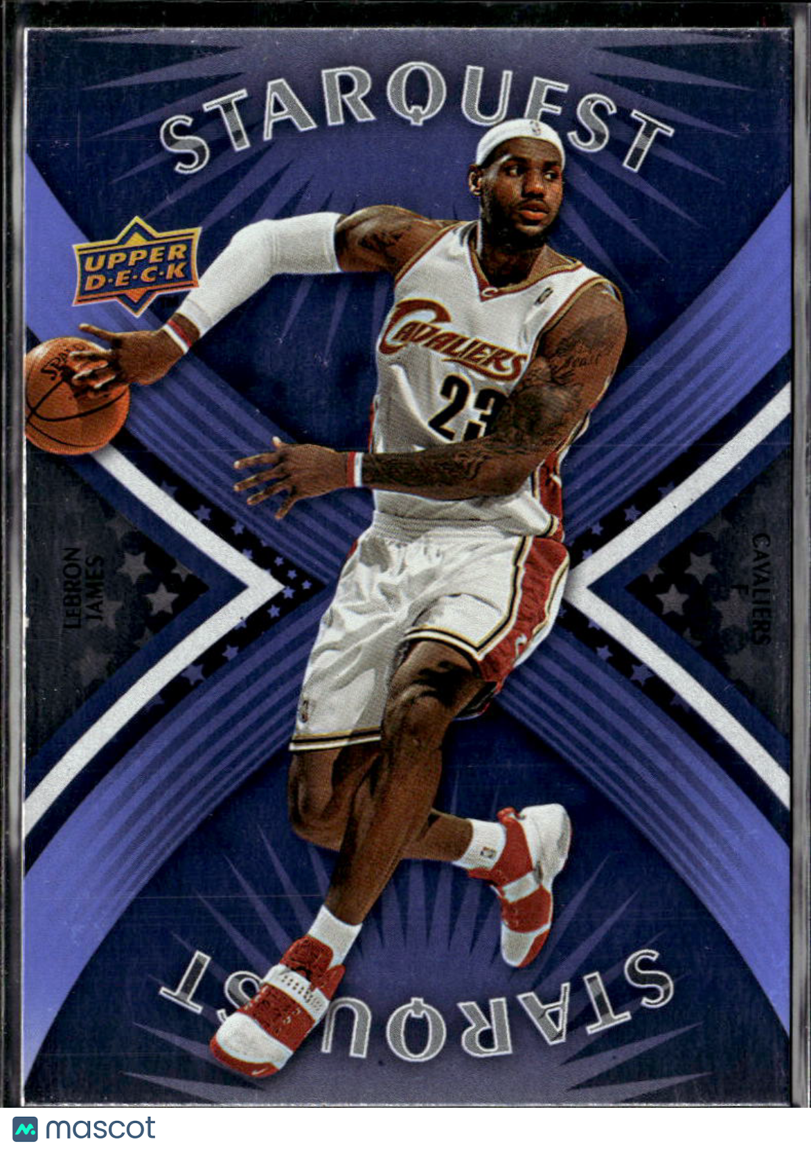 LeBron James 2008 Upper Deck StarQuest Rare Blue Cleveland Cavaliers