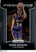 Kobe Bryant 2015-16 Panini Prizm Fireworks Insert #10 Los Angeles Lakers
