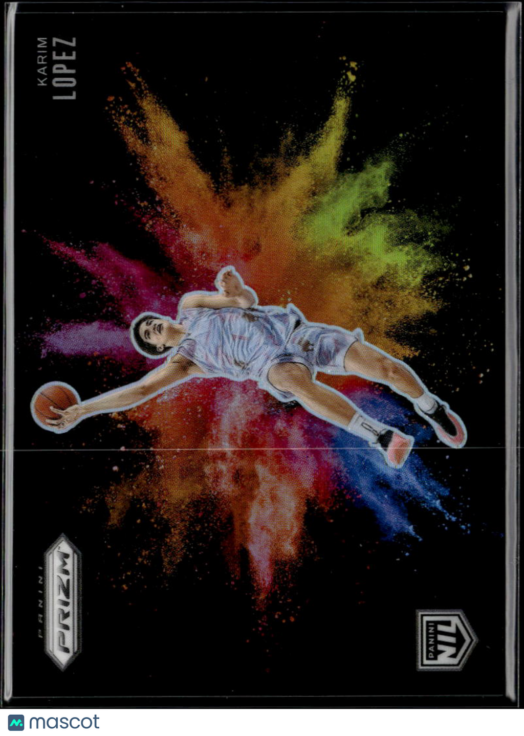 Karim Lopez 2025-26 Prizm Black Color Blast RC Rookie CASE HIT Memphis Grizzlies