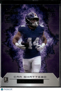 Cam Skattebo 2025 Wild Card Rookie RC Heat Purple New York York 2/5