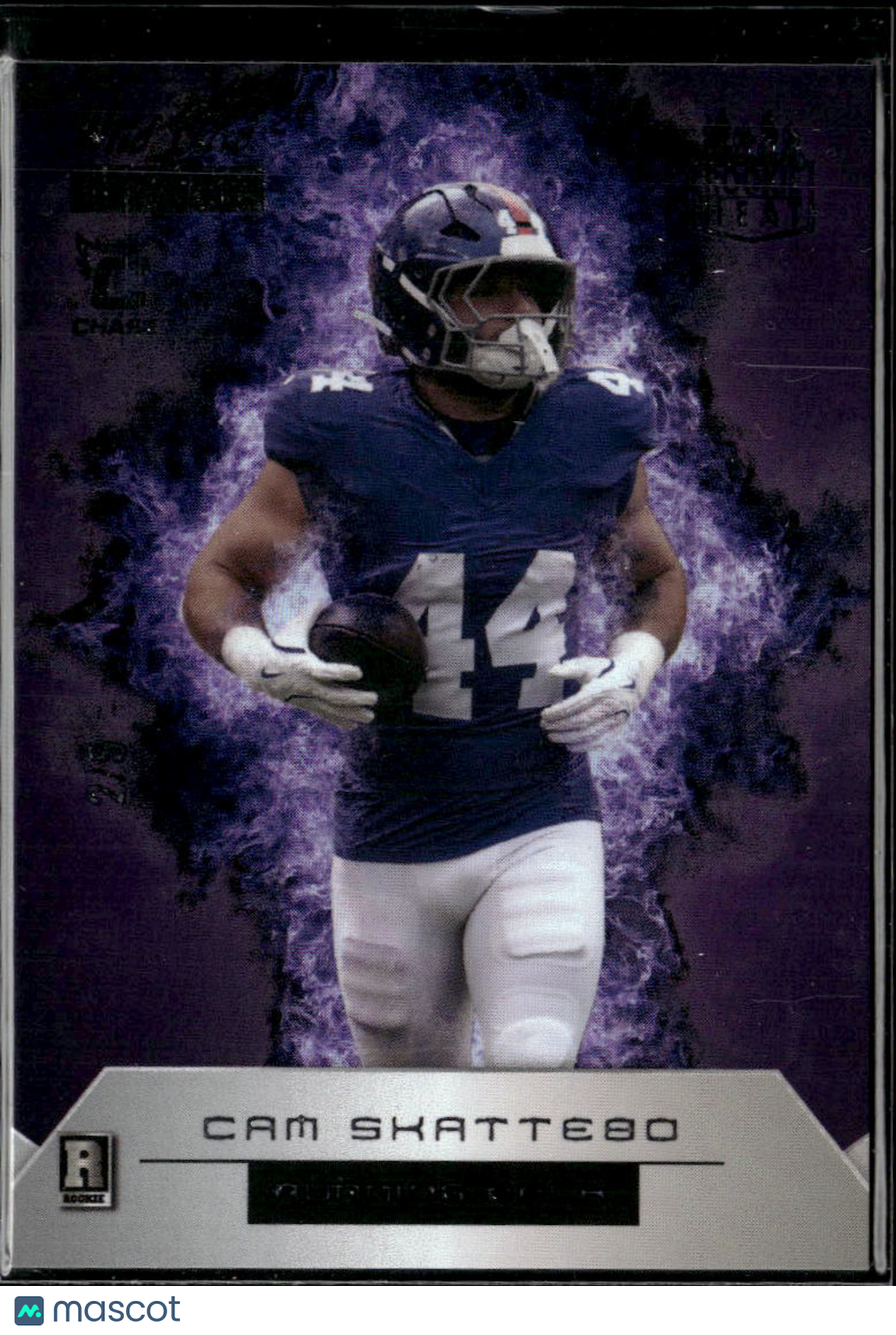 Cam Skattebo 2025 Wild Card Rookie RC Heat Purple New York York 2/5
