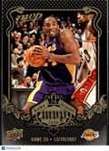 Kobe Bryant 2008 Upper Deck MVP #25 Los Angeles Lakers