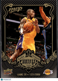 Kobe Bryant 2008 Upper Deck MVP #39 Los Angeles Lakers