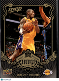 Kobe Bryant 2008 Upper Deck MVP #39 Los Angeles Lakers