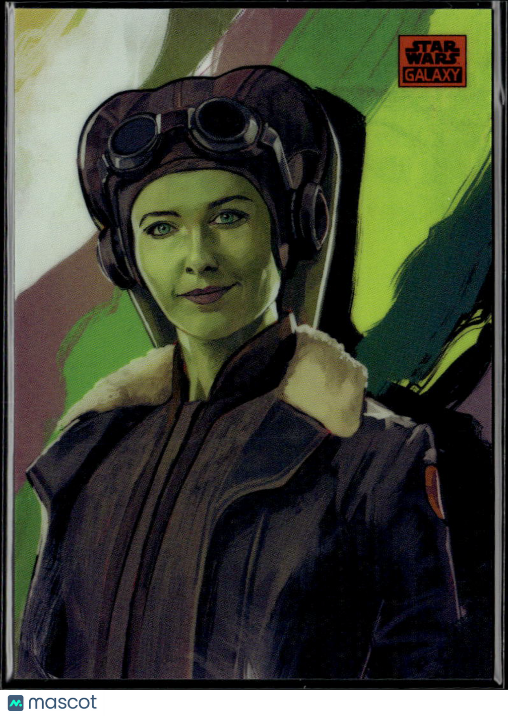 Hera Syndulla 2026 Topps Star Wars Chrome Galaxy Orange Refractor 11/25 #POWW-3