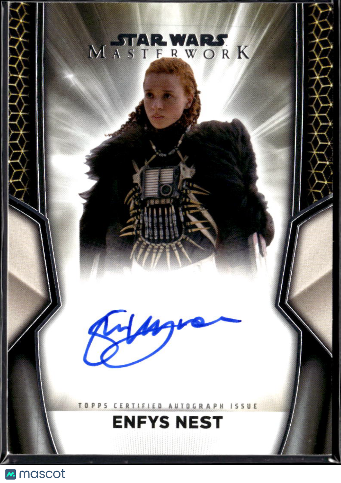 Erin Kellyman as Enfys Nest Topps Star Wars Masterwork Auto Autograph #A-EK