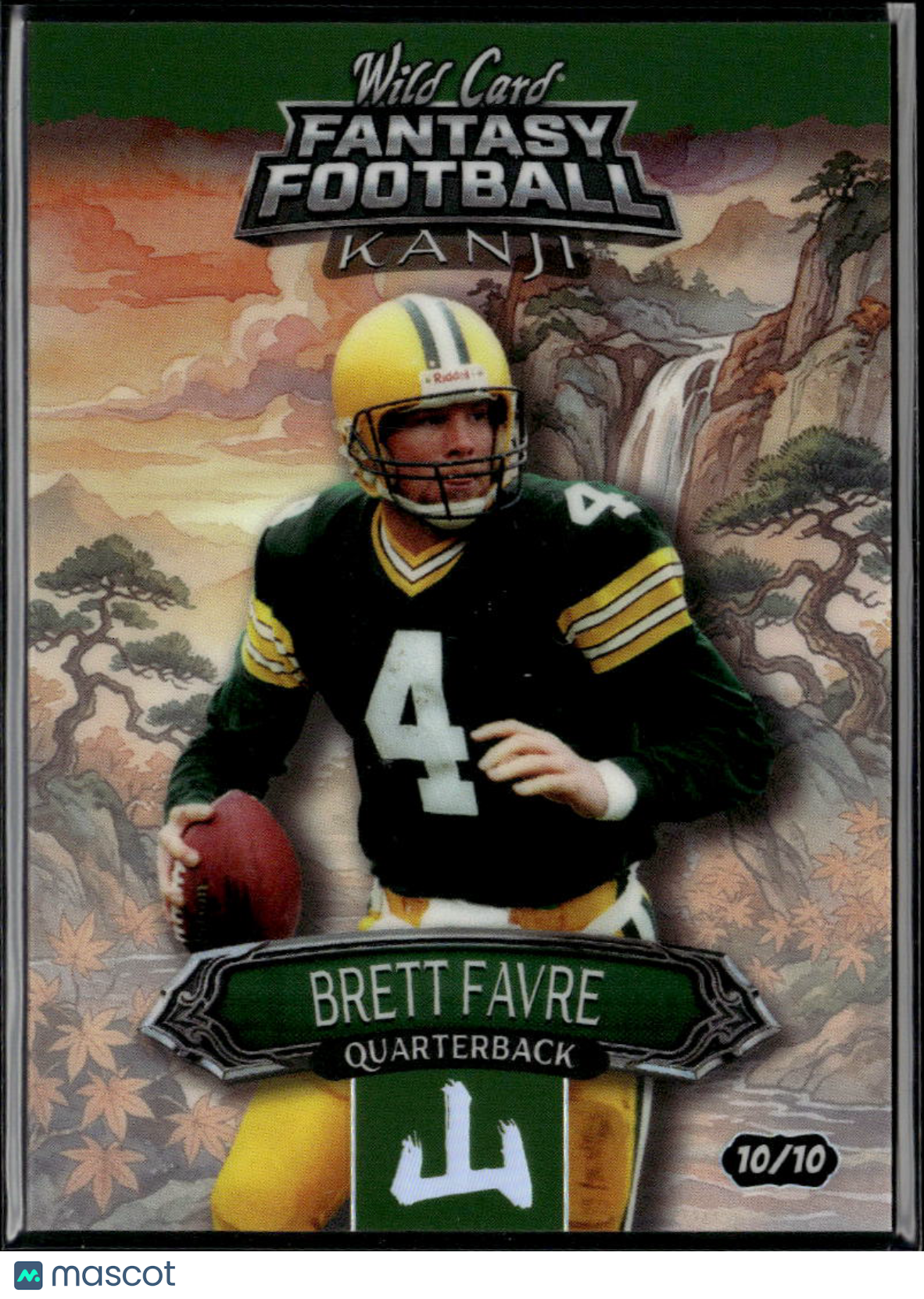 Brett Favre 2026 Wild Card Kanji 10/10 Green Bay Packers