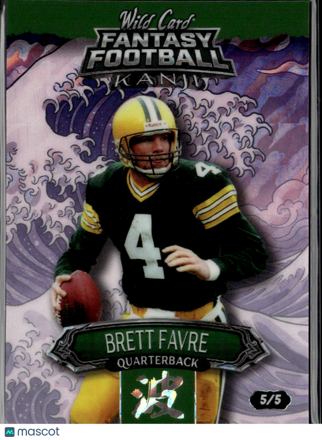 Brett Favre 2026 Wild Card Kanji 5/5 Green Bay Packers