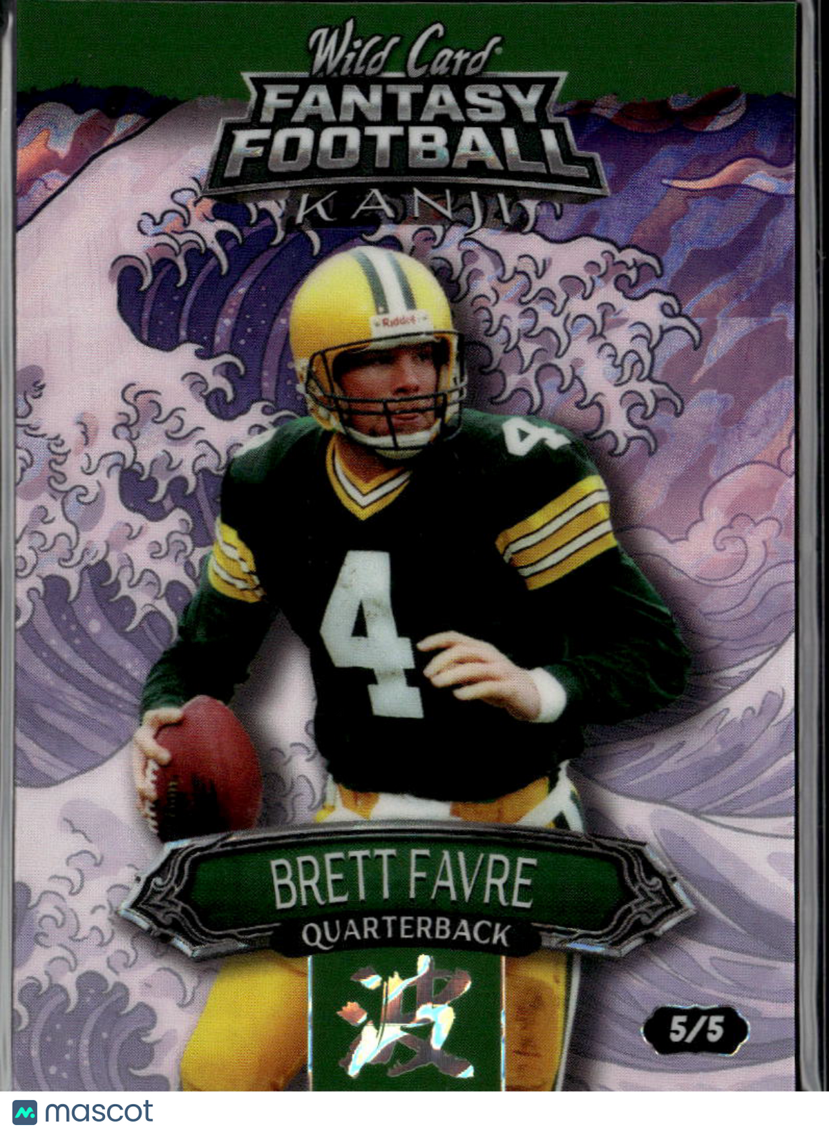 Brett Favre 2026 Wild Card Kanji 5/5 Green Bay Packers