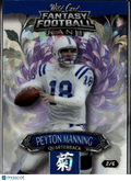 Peyton Manning 2026 Wild Card Kanji Purple 2/6 Indianapolis Colts