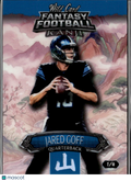 Jared Goff 2026 Wild Card Fantasy Football Kanji 1/4 Detroit Lions