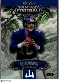 Eli Manning 2026 Wild Card Fantasy Football Kanji 1/2 New York Giants