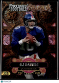 Eli Manning 2026 Wild Card Fantasy Football Steampunk 2/2 New York Giants