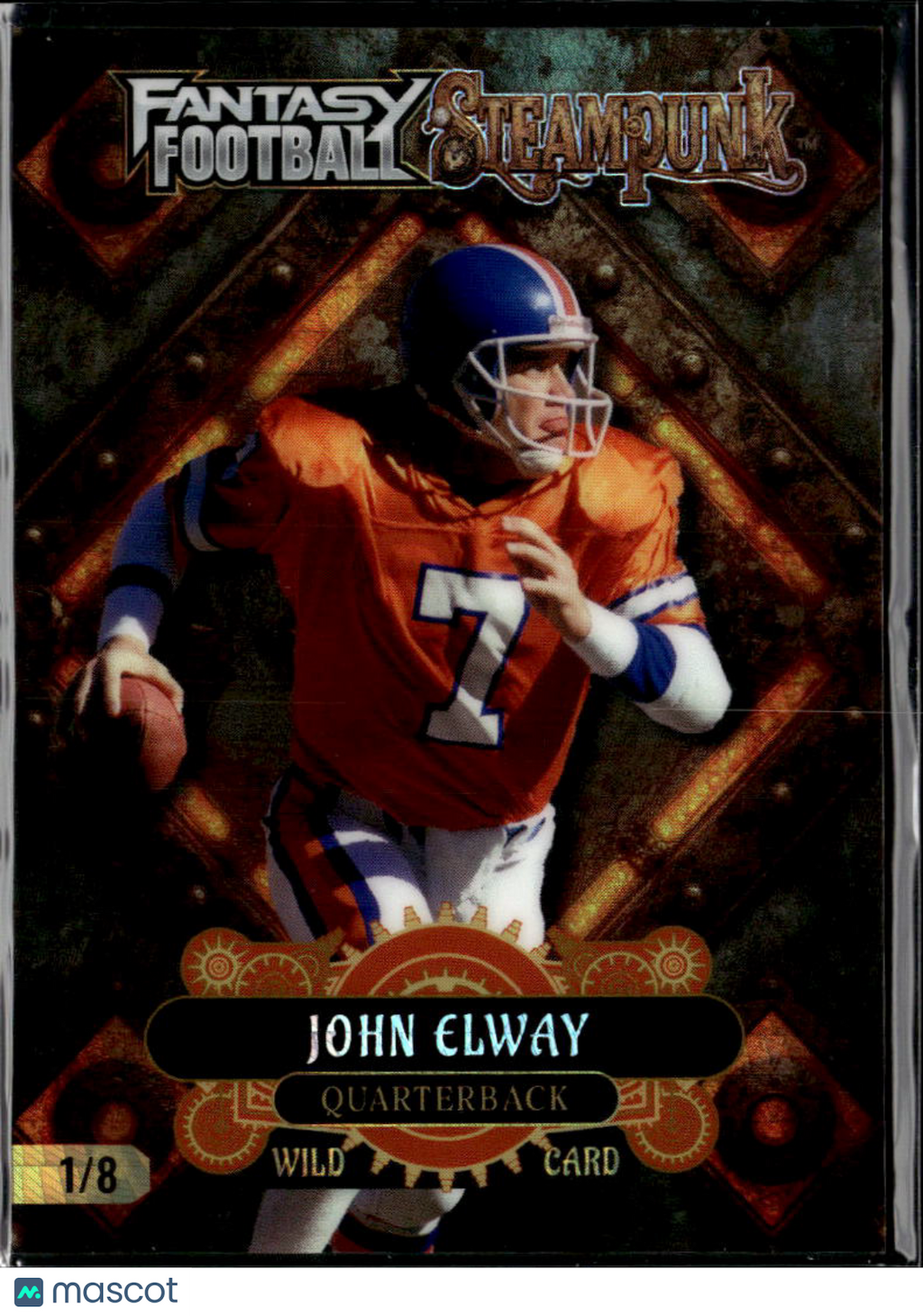 John Elway 2026 Wild Card Fantasy Football Steampunk 1/8 Denver Broncos