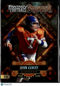 John Elway 2026 Wild Card Fantasy Football Steampunk 1/8 Denver Broncos