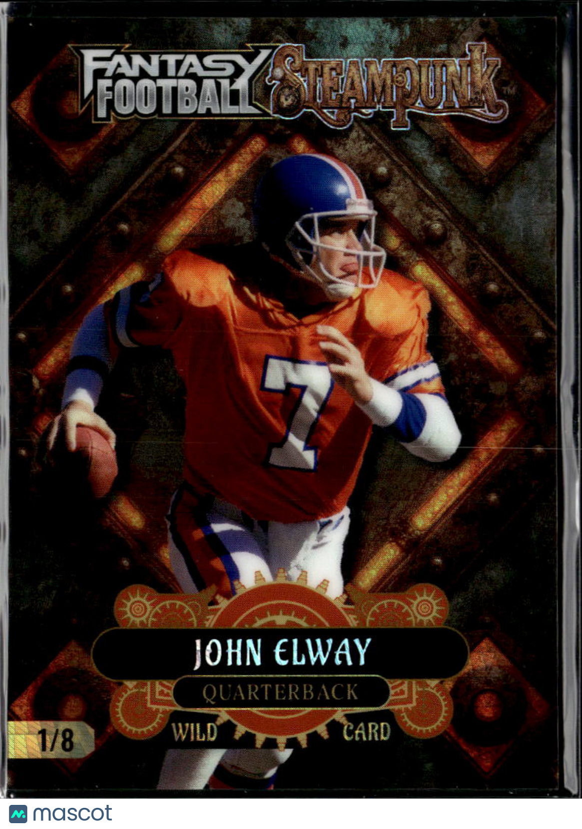 John Elway 2026 Wild Card Fantasy Football Steampunk 1/8 Denver Broncos