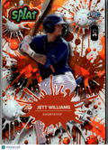 Jett Williams 2024 Wild Card Pro Look Splat Orange New York Mets 3/3