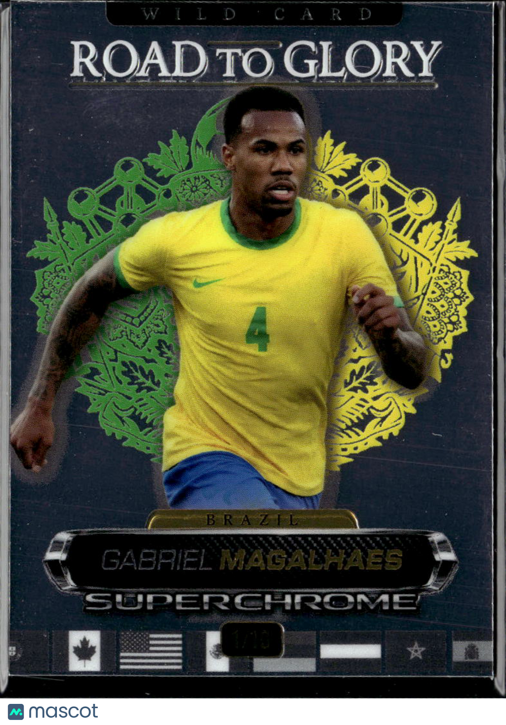 Gabriel Magalhaes 2026 Wild Card Road to Glory Superchrome 1/10 Brazil