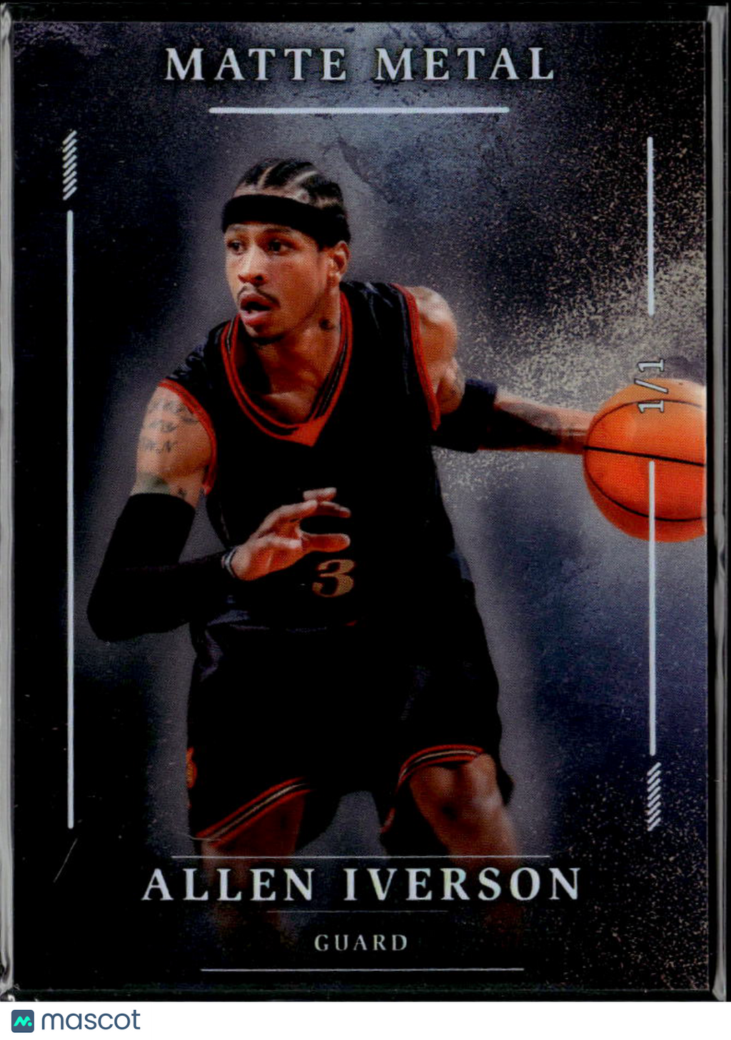 Allen Iverson 2026 Wild Card Matte Metal Philadelphia 76ers 1/1