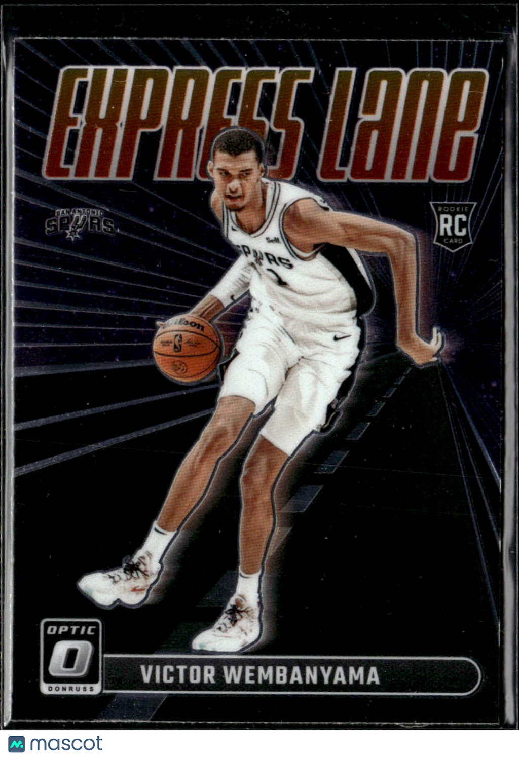 Victor Wembanyama 2023-24 Optic Express Lane Rookie RC San Antonio Spurs
