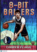 Cooper Flagg 2025 Topps 8-Bit Ballers Sand Glitter RC Dallas Mavericks