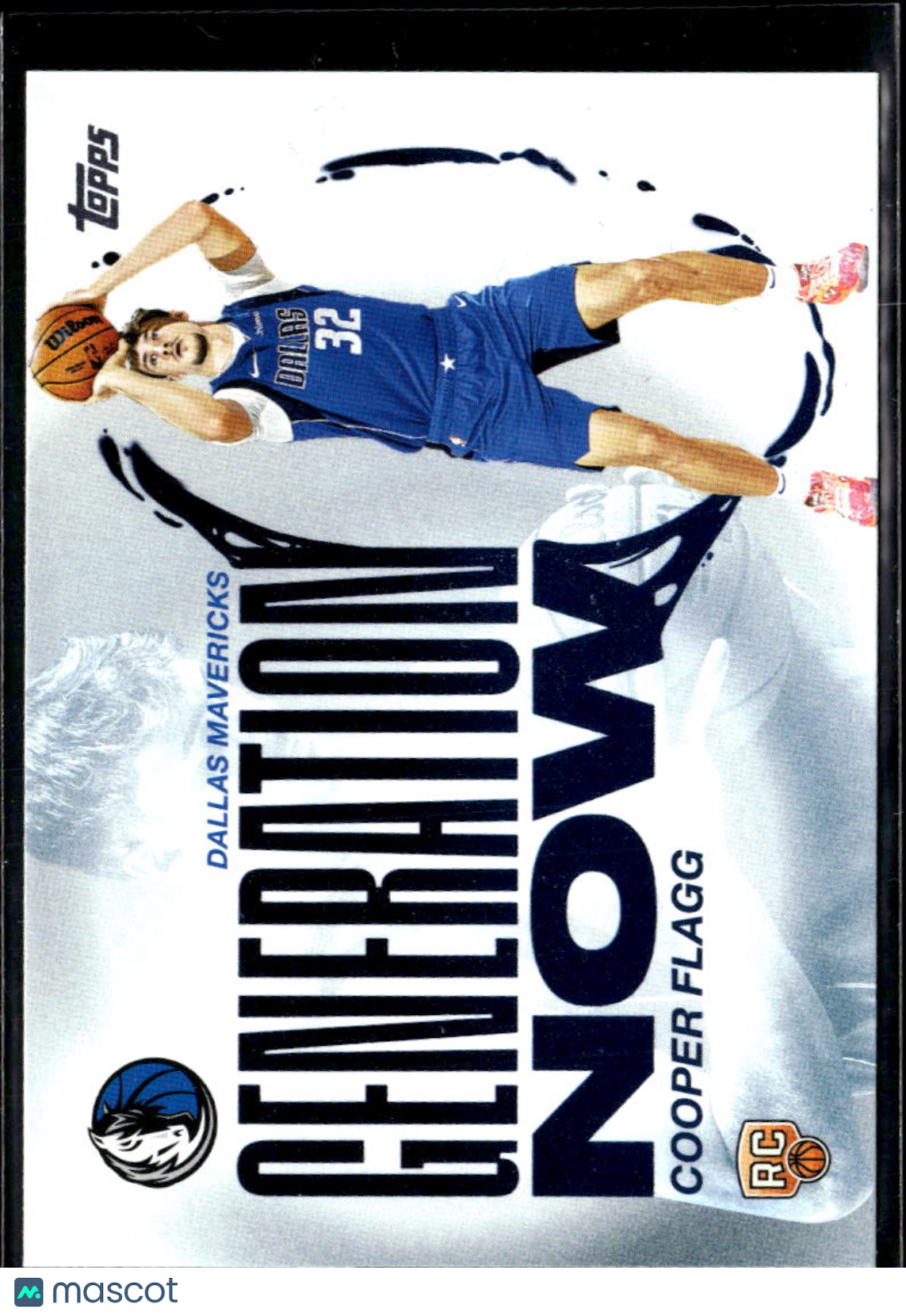 Cooper Flagg 2025 Topps Generation Now Rookie RC Dallas Mavericks
