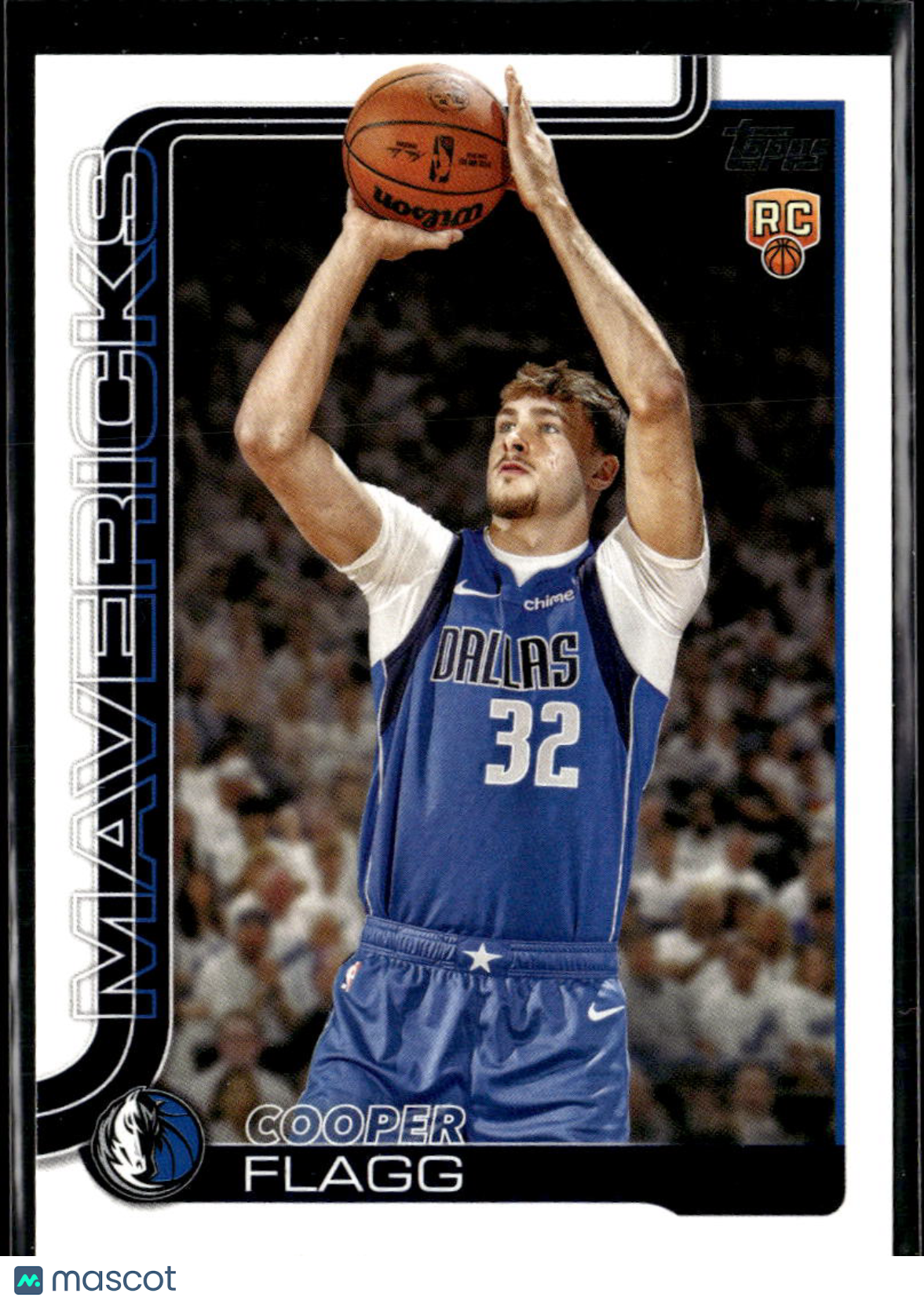 Cooper Flagg 2025 Topps Rookie RC Dallas Mavericks